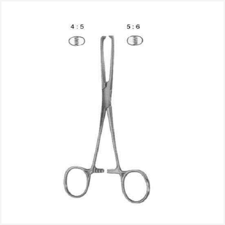 Allis Tissue Seizing Forceps BJ 5:6
