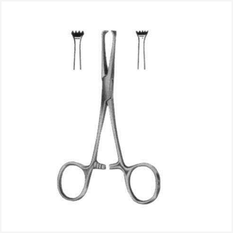 Baby-Allis Tissue Seizing Forceps