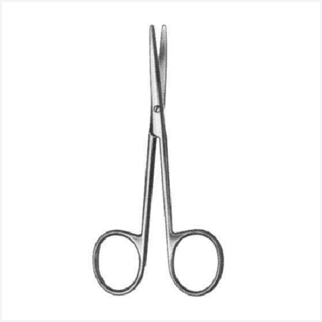 Baby-Lexer Knapp Fine Scissors Curved