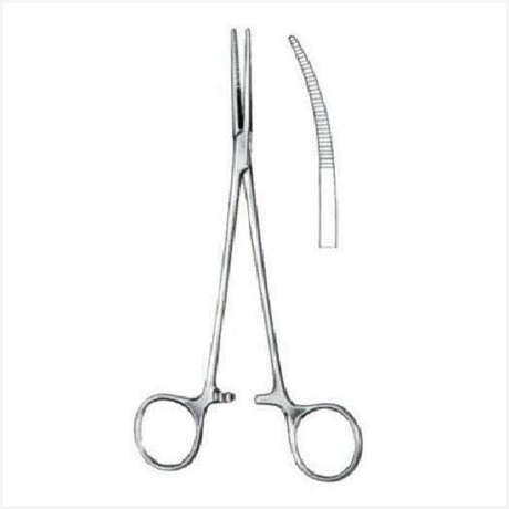 Birkett Hemostatic Forceps Curved 19cm