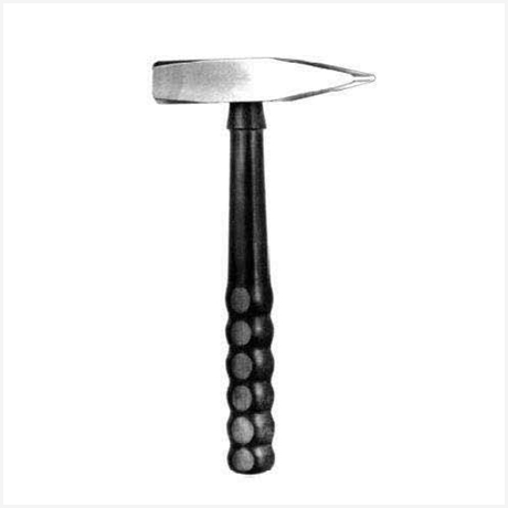 Bone Mallet W/Fiber Handle, Solid Steel Head 24cm