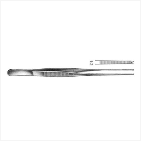 Brophy Tissue Fcps Str Serr Jaws 1x2T