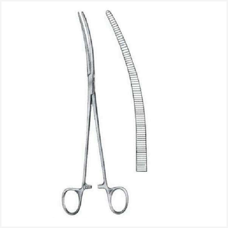 Crafoord Hemostatic Forceps Curved
