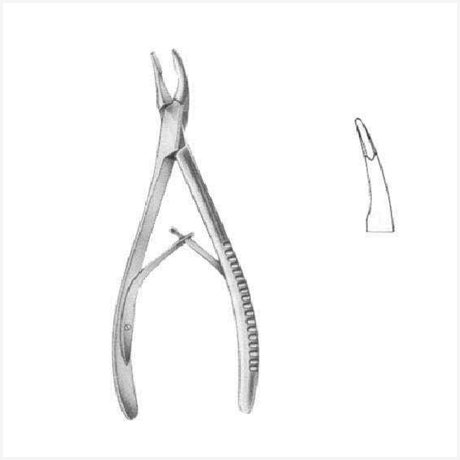 Friedmann-Delicate Bone Rongeur Forceps 15cm