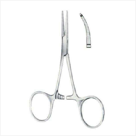 Hartmann Hemostatic Forceps Curved 1:2