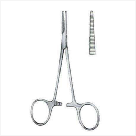 Hartmann Hemostatic Forceps straight 12 cm