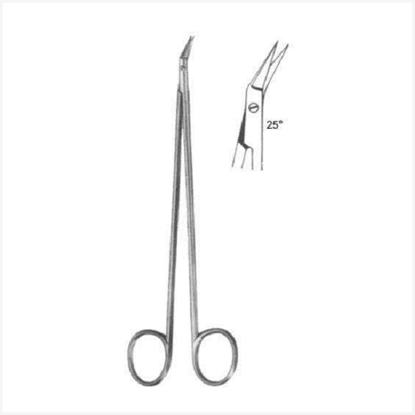 Hegemann (Diethric) Vascular Scissors 25