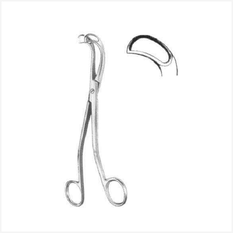 Jurasz Adenoid Cutting Forceps 22cm