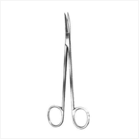 Kelly Gynecological Scissors Curved