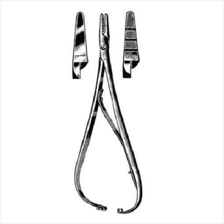 Macphail Needle Holder copper jaw