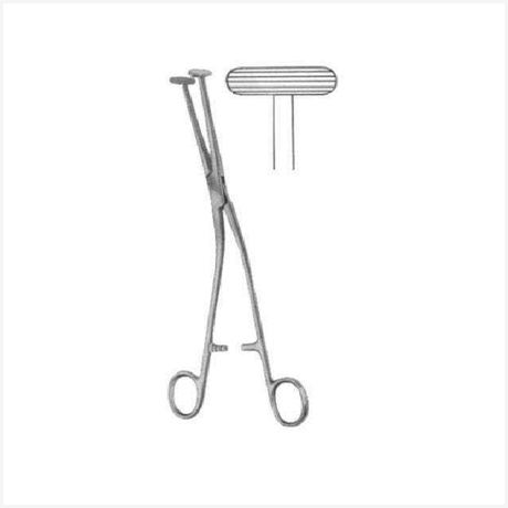Millin Prostatic Lobe Holding Forceps BJ 23 cm