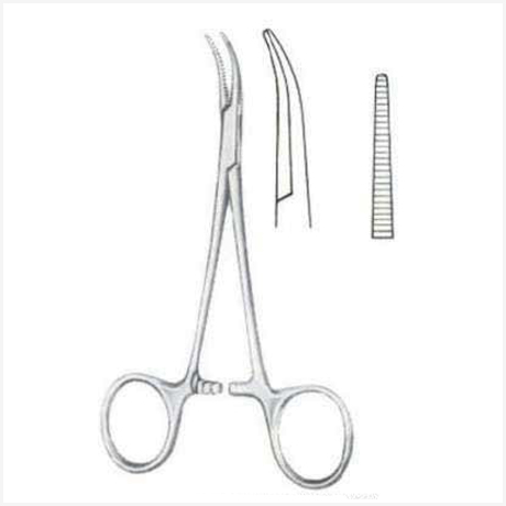 Mosquito-Dandy Henmostatic Forceps Lateral Curved
