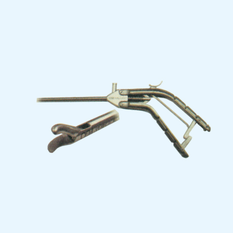 Needle Holder T.C. Curve Jaw (Left) Pistol Handle