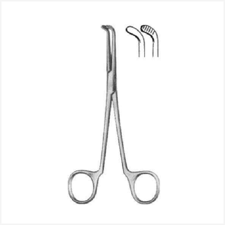 Nussbaum Intestinal Clamps Forceps Straight 25cm