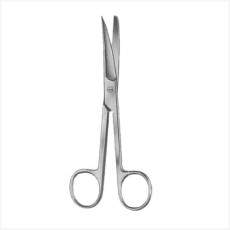 Operating Scissors Curved Sh/BI