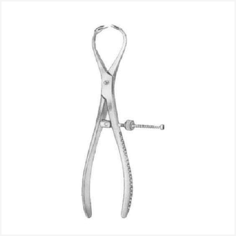 Patella Bone Holding Forceps 17.5cm