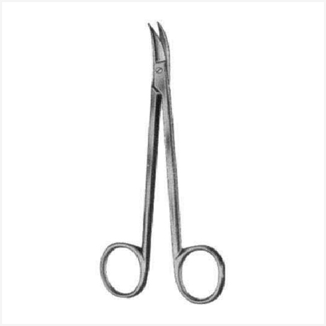 Quinby Gum Scissors Curved