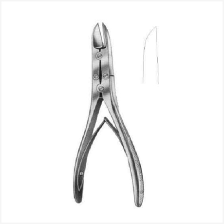 Ruskin-Liston Bone Cutting Forceps Straight M/Action