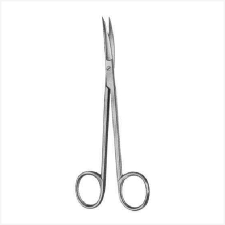 Sanvenero Fine Scissors Curved