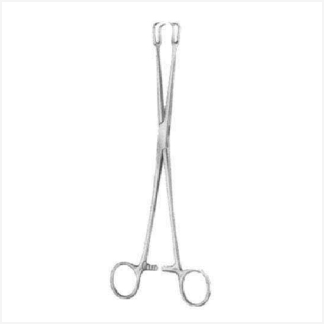 Schroeder Tenaculum Forceps 2:2 Straight 20cm