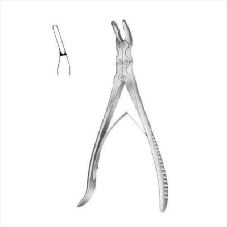Smith-petersen Bone Rongeur Forceps M/Action 3mm 20cm