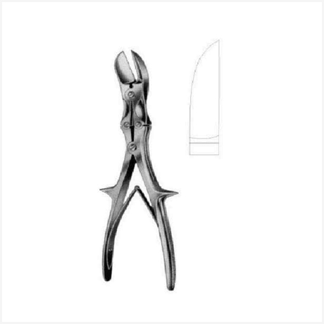 Stille-Liston Bone Cutting Forceps Angled M/Action