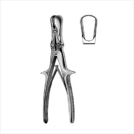 Stille-Luer Bone Rongeur Forceps M/Action Straight 27cm