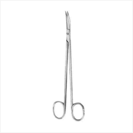 Strully Dissecting Scissors Semi Curved
