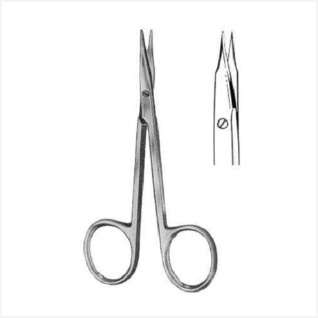 Tonotomy Scissors Pointed Straight