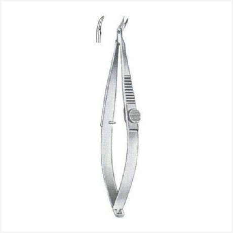 Troutman-Barraquer Iridectomy Scissors Left