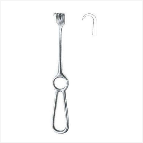 Volkmann Retractors sharp 22cm