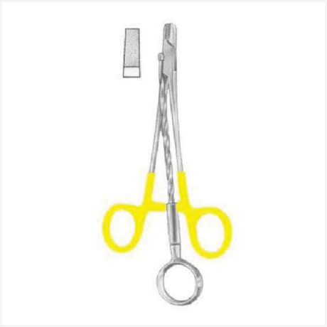 Wire Seizing Forceps 15.5cm/6" TC GOLD