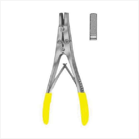 Wire Seizing Forceps M/Action 18cm/7" TC GOLD